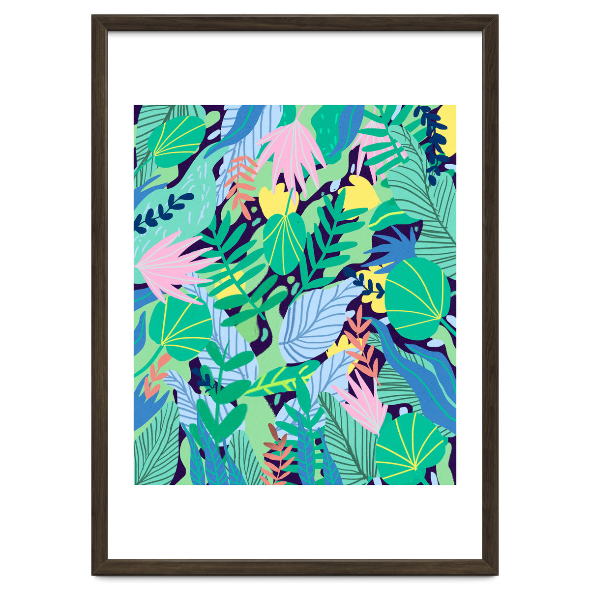 Wild Garden | Eclectic Contemporary Boho Jungle | Forest Meadow Botanical Nature Plants