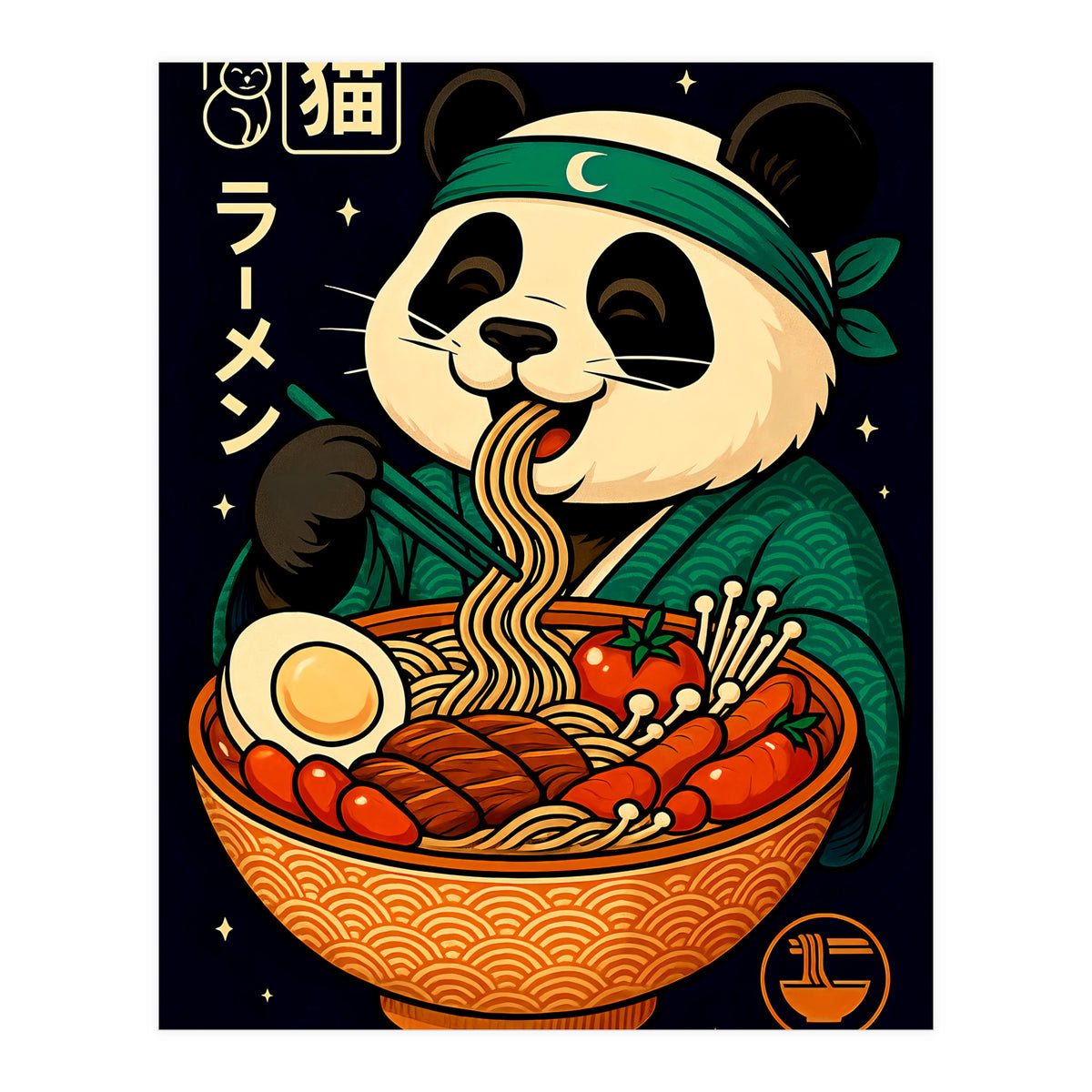 Ramen Panda (Print Only)