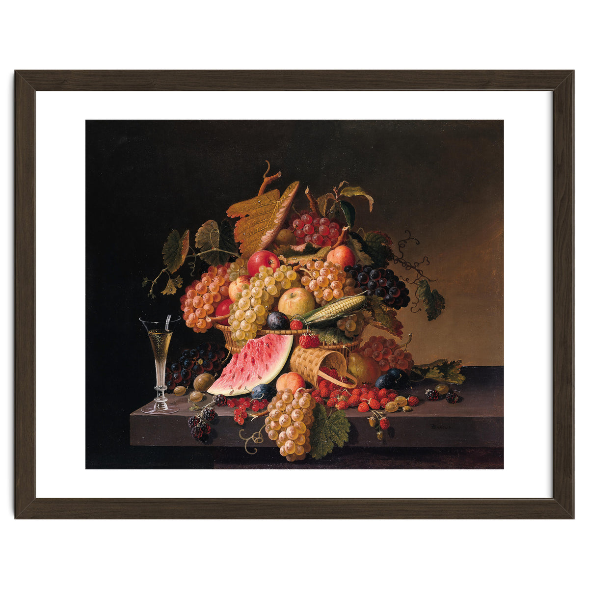 Paul Lacroix (Activo en Nueva York, entre 1855 y 1869-). The Abundance of Summer (s.f). Oil on ca...