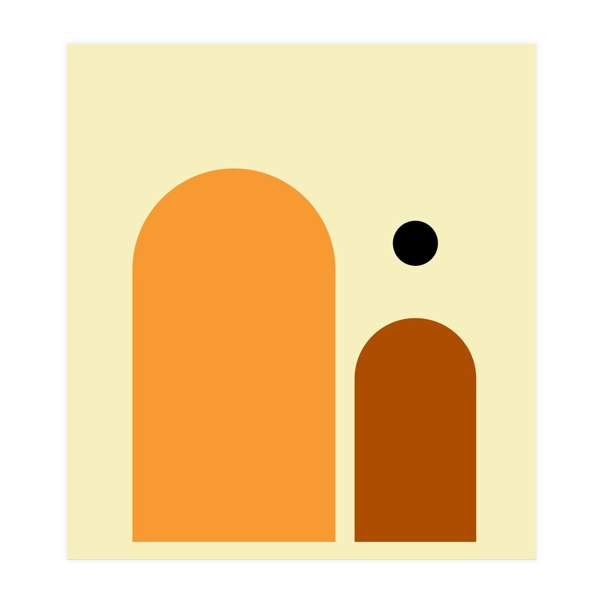 Mid-Century Geometric  1  (Print Only)