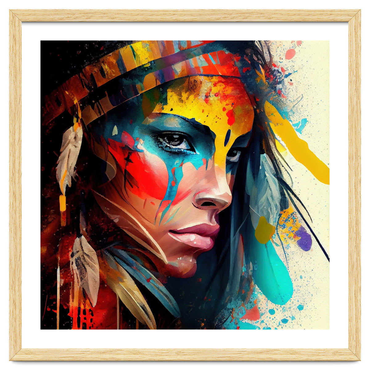 Powerful American Native Woman #5