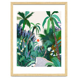 The Urban Jungle Route, Botanical Tropical Nature Plants, Forest Bohemian Eclectic Trees, Exotic Garden Palm Travel Boho thumbnail