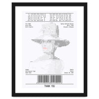 Receipt Art Audrey Hepburn