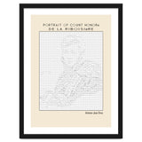 Portrait of Count Honoré de La Riboisière – Antoine-Jean Gros (ascii art) thumbnail