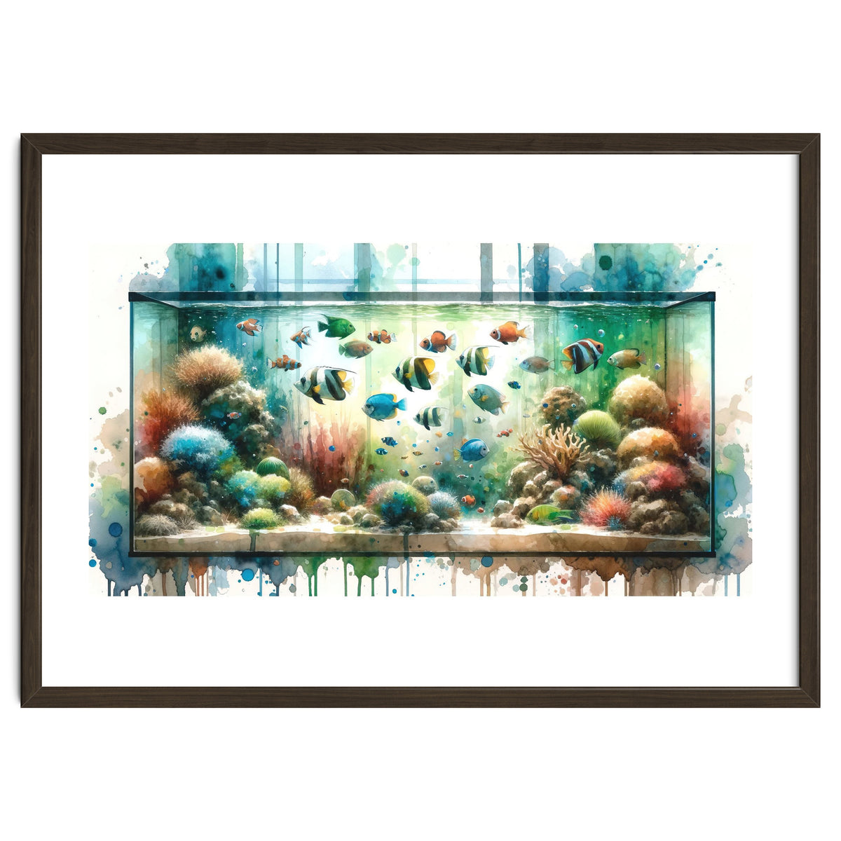 Colorful Aquarium Fish Tank