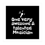 One very awesome and talented musician  (Print Only) thumbnail