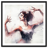 Elegant Ballet Dancer Portrait In Motion thumbnail