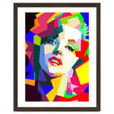 Hollywood Actress Monroe Pop Art WPAP Illustration thumbnail