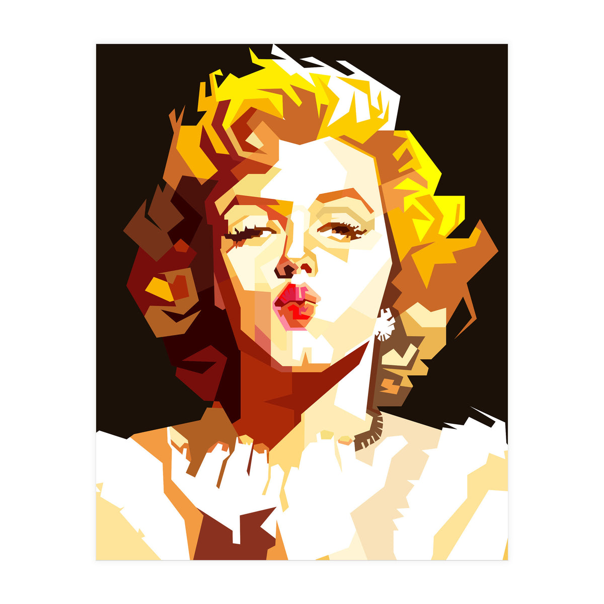Marilyn Monroe Vintage Illustration Trending Now (Print Only)