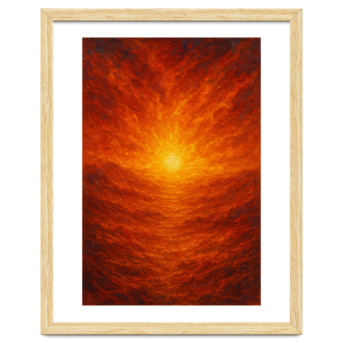 “Flame Within the Horizon” From the collection “Symphony of the Elements”