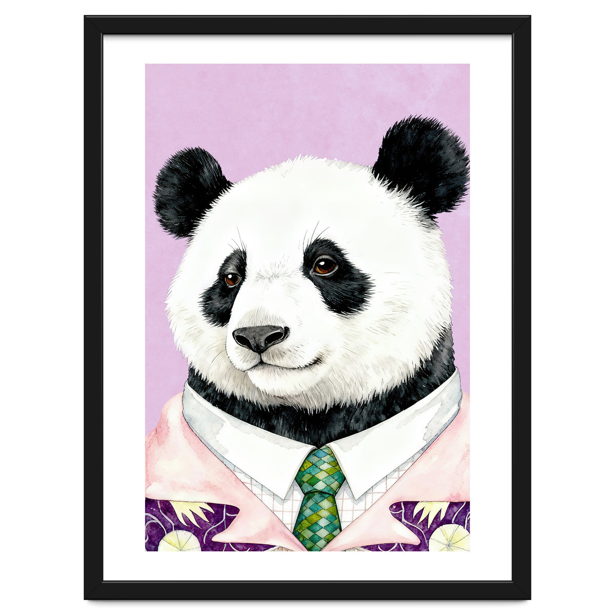 Dapper Panda Portrait