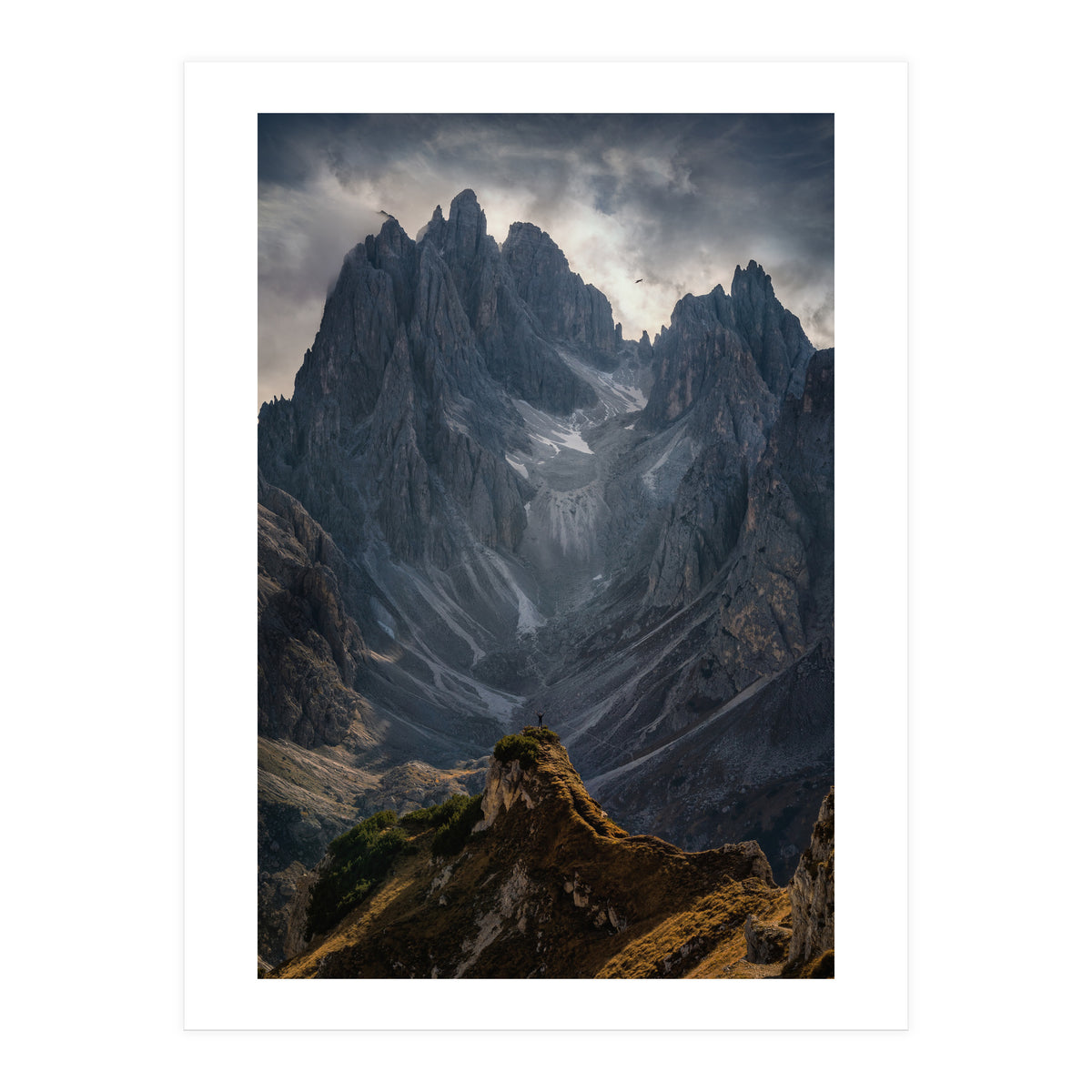 Fantastic mountains of the Dolomites (Print Only)