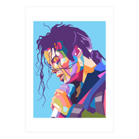 Michael Jackson pop art portrait (Print Only)