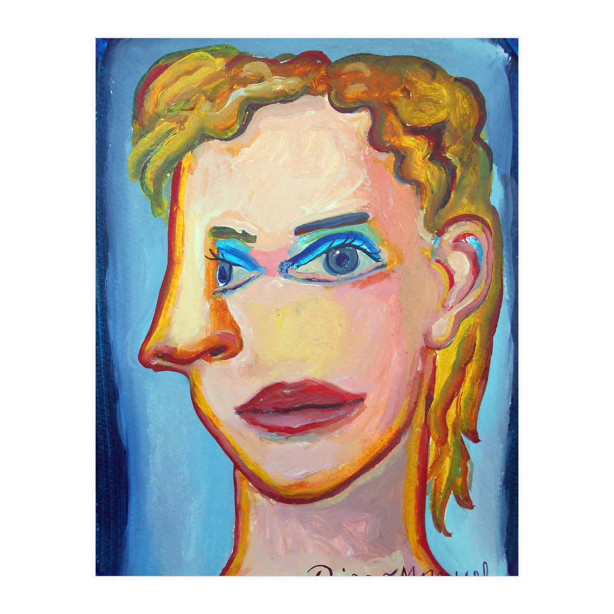 Cabeza De Mujer 24 (Print Only)