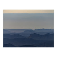 Sunrise over Ramon crater #5 (Print Only)