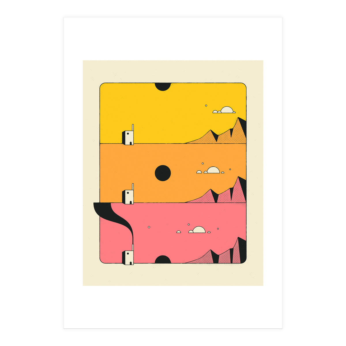 PINK SUNSET (Print Only)