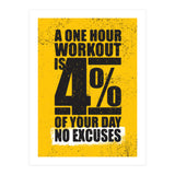 A one hour workout (Print Only) thumbnail