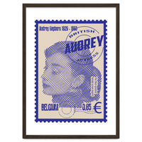 Audrey Hepburn Stamps Art