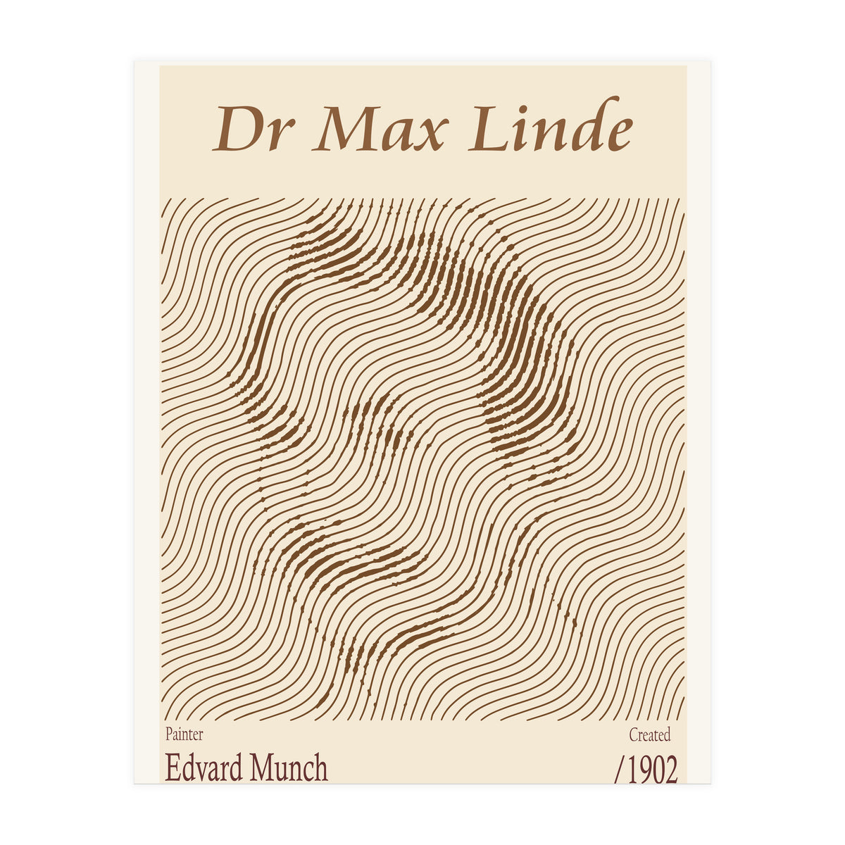 Dr Max Linde – Edvard Munch 1902 (Print Only)