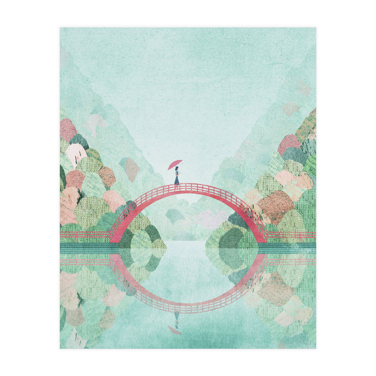 Girl On The Bridge (Print Only)