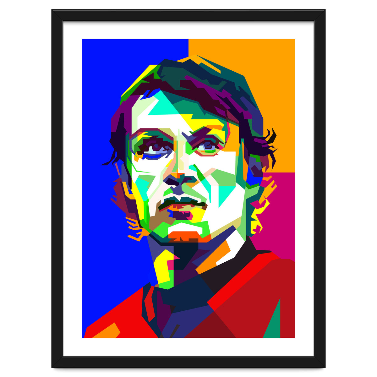 Paolo Maldini Italian Classic Football WPAP