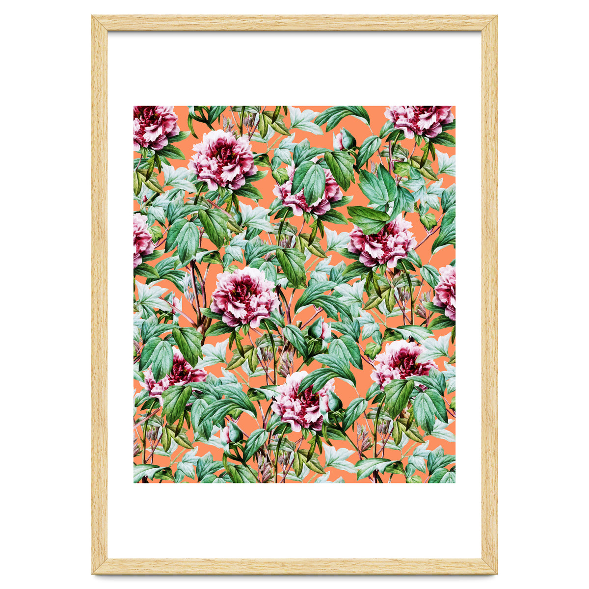 Frosty Florals || #society6 #decor #buyart