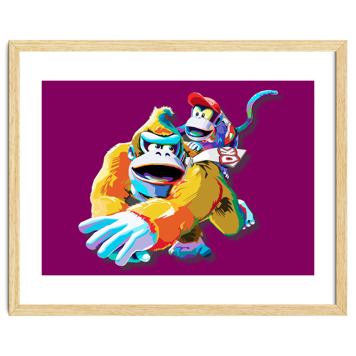 Don Key Kong Retro Pop Art