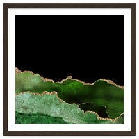 Green & Gold Agate Texture 10