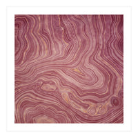 Pink Agate Texture 02  (Print Only)