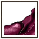 Burgundy & Silver Agate Texture 12 thumbnail