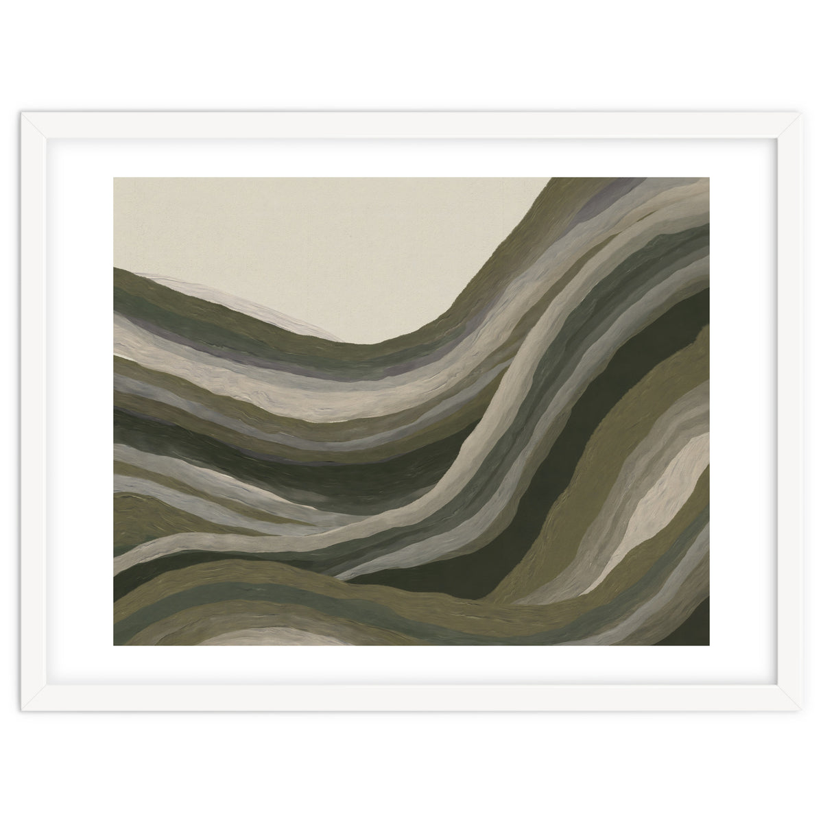 Moody Abstract Hills