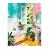 Matisse Inspired Bathroom (Print Only) thumbnail