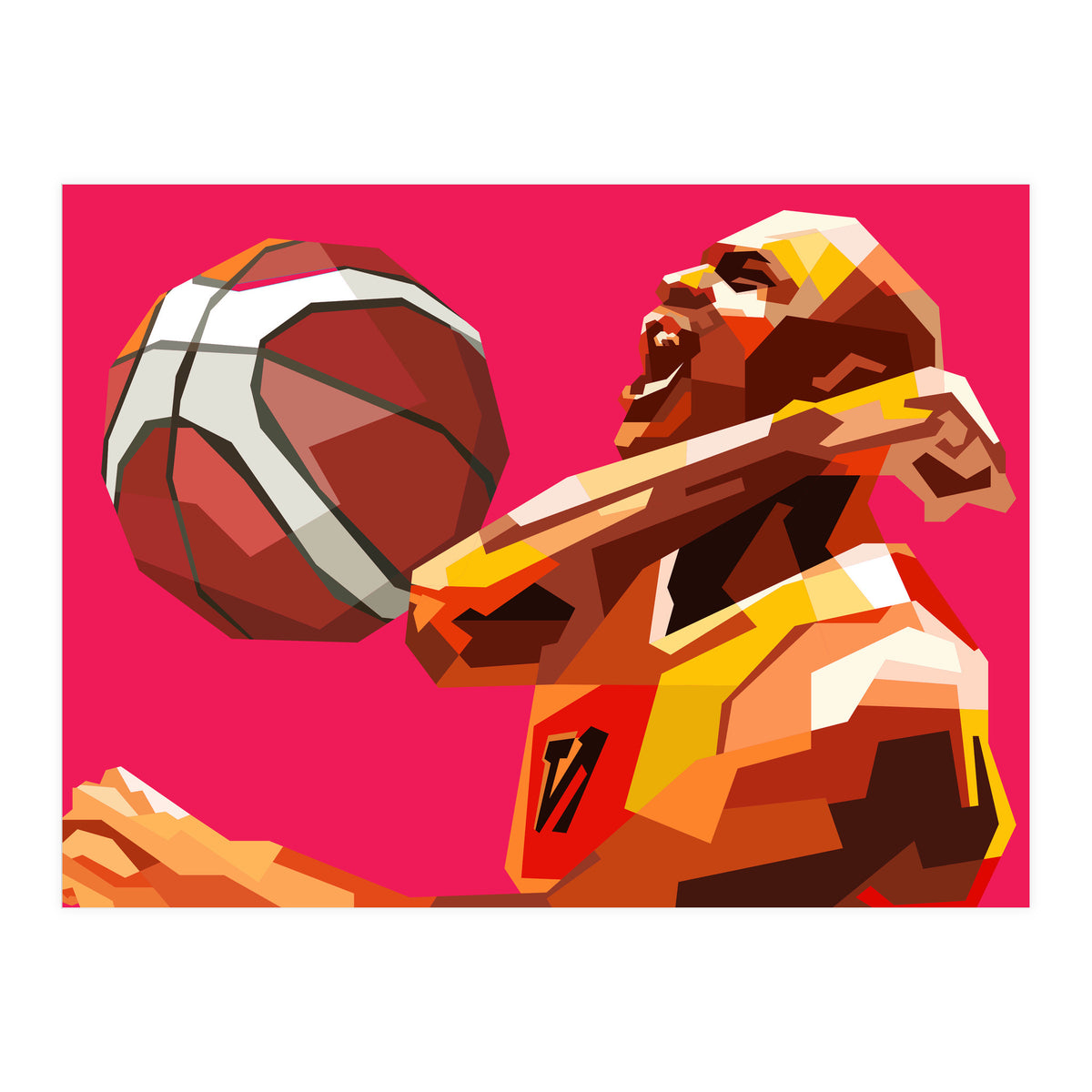 Magic Johnson Retro Sport NBA (Print Only)