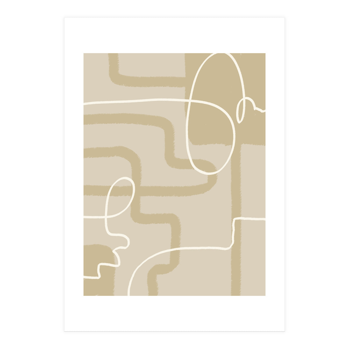 Labyrinth of Lines (Print Only)