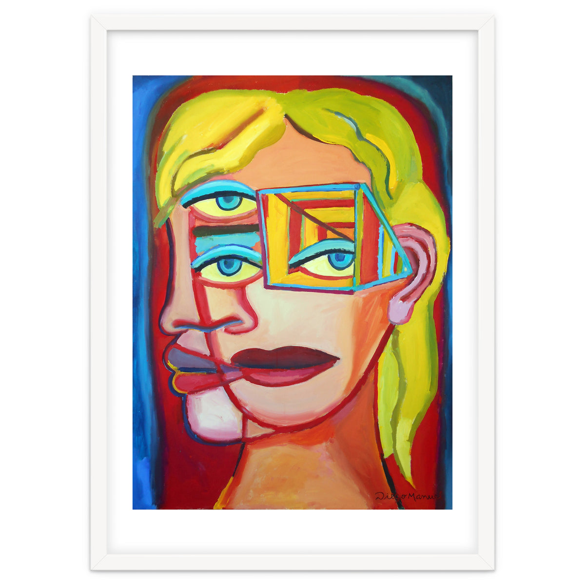 Cabeza De Mujer 23 Grande