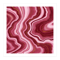 Red Agate Texture 04  (Print Only)