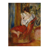La liseuse-reading woman, around 1900. Oil on canvas, 56 x 46 cm. (Print Only) thumbnail