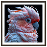 Pink Cockatoo Parrot Close Up Portrait Feather thumbnail