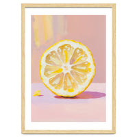Lemon Slice – Modern Still Life Food