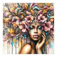 Tropical Baroque Muse (Print Only)