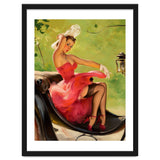Pinup Girl On A Chariot Fast Ride thumbnail