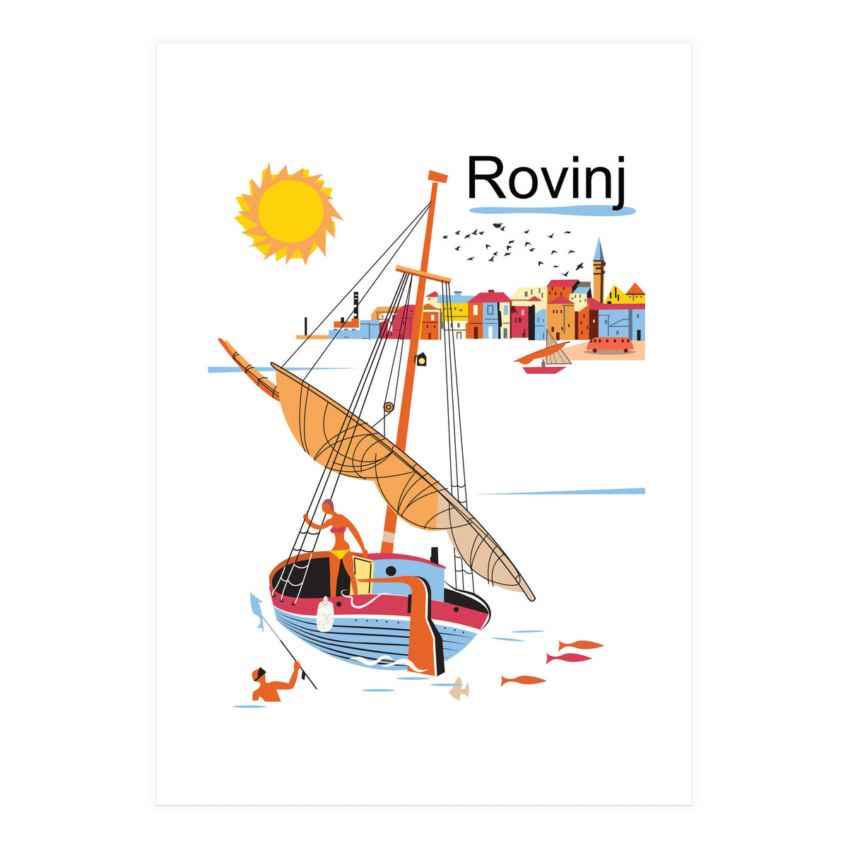Rovinj, Croatia (Print Only)