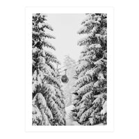 Ski gondola | Black and White | Austria (Print Only)