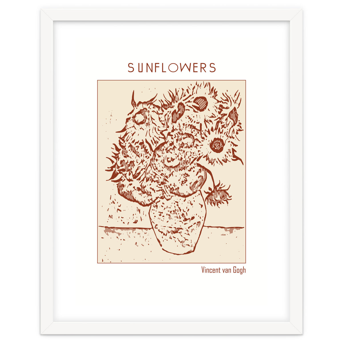 Sunflowers – Vincent Van Gogh