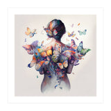 Watercolor Butterfly Embrace (Print Only) thumbnail
