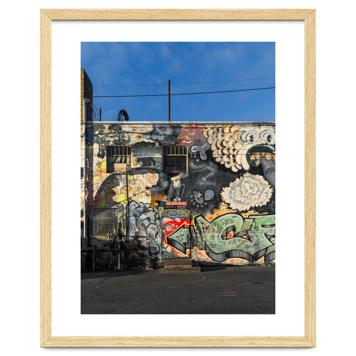 Cooke St Thunder Bay Graffiti Color Version No 2