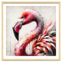 Watercolor Flamingo