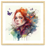 Red Hair Butterfly Glance thumbnail