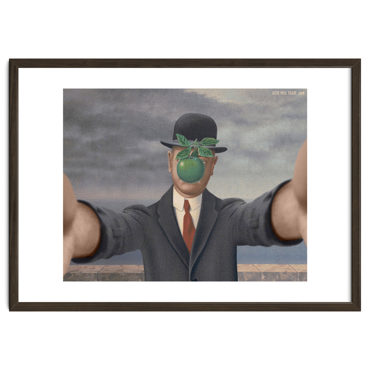 The Son Of Man - Magritte - Selfie