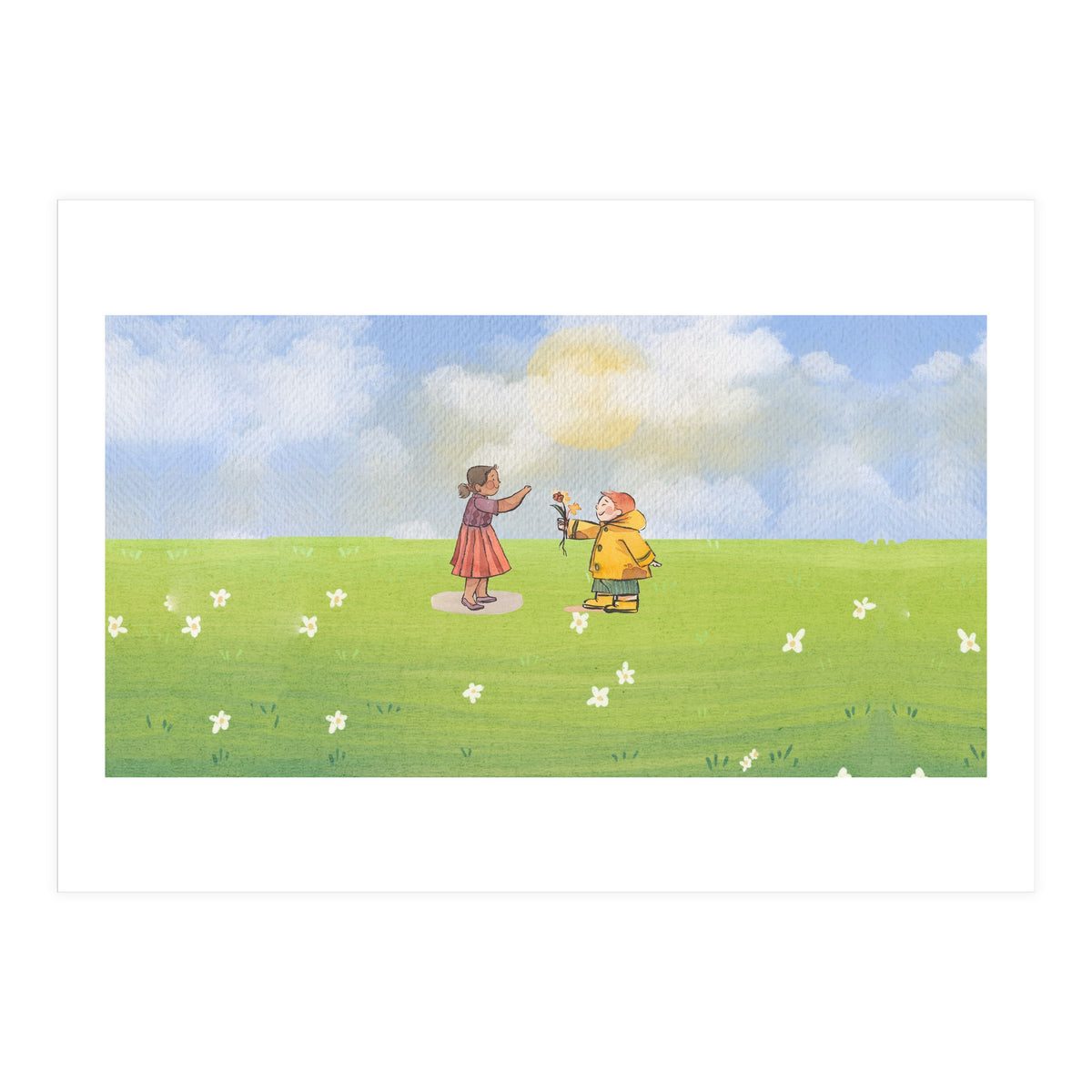 Love is the flower you've got to let grow💐 (Print Only)